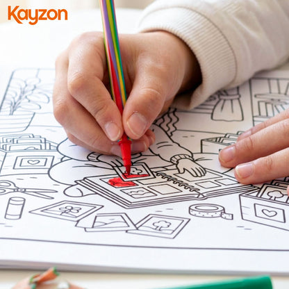 Livre de Coloriage "GIRL MOMENTS" – 50 Pages de Créativité